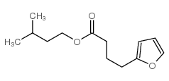 异戊基4-(2-呋喃)丁酸酯结构式