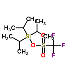 三异丙基硅基三氟甲磺酸酯结构式