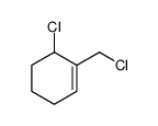 6-chloro-1-(chloromethyl)cyclohexene Structure