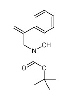 tert-butyl N-hydroxy-N-(2-phenylprop-2-enyl)carbamate结构式