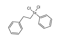dichloro(phenethyl)(phenyl)-l4-tellane Structure