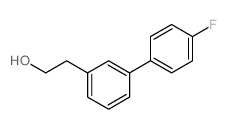 3-(4-氟苯基)苯乙醇结构式