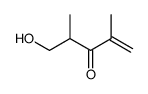 5-hydroxy-2,4-dimethylpent-1-en-3-one结构式
