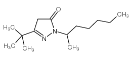 5-叔丁基-2-(1-甲基己基)-2,4-二氢吡唑-3-酮图片