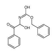苄基 1-羟基-2-氧代-2-苯基乙基氨基甲酸酯结构式