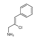 2-chloro-3-phenylprop-2-en-1-amine结构式