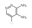 5-chloropyridazine-3,4-diamine Structure