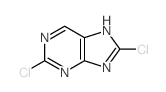 2,8-二氯-9h-嘌呤结构式
