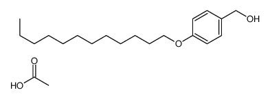 acetic acid,(4-dodecoxyphenyl)methanol Structure