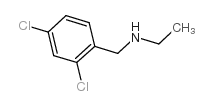 N-乙基-2,4-二氯苄胺结构式