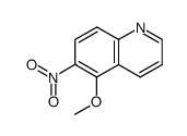 5-Methoxy-6-nitroquinoline Structure