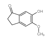 6-Hydroxy-5-Methoxy-1-Indanone Structure