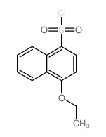 4-乙氧基萘-1-磺酰氯结构式