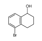 5-bromo-1,2,3,4-tetrahydronaphthalen-1-ol Structure