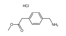 4-氨甲基苯乙酸甲酯盐酸盐结构式