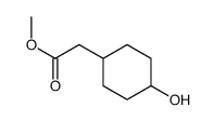 (4-羟基环己基)乙酸甲酯结构式
