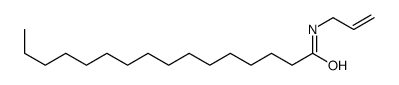 N-prop-2-enylhexadecanamide结构式
