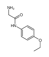 2-amino-N-(p-ethoxyphenyl)acetamide结构式
