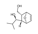 cis(hydroxy-1 methyl-2 propyl)-2 hydroxymethyl-3 oxa-7 bicyclo(2.2.1)hepthene-5结构式