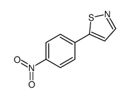 5-(4-硝基苯基)异噻唑结构式
