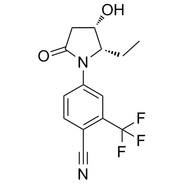 雄激素受体调节剂1结构式