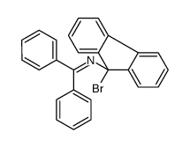 N-(9-bromofluoren-9-yl)-1,1-diphenylmethanimine Structure