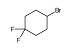 4-bromo-1,1-difluorocyclohexane Structure