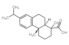 (+)-脱氢松香酸结构式