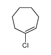 1-Chloro-1-cycloheptene结构式