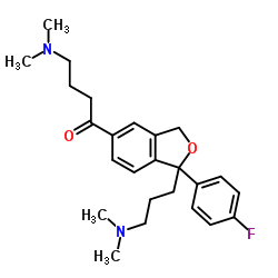 西酞普兰二甲氨基丁酮结构式