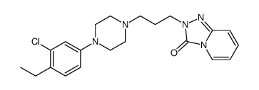 2-[3-[4-(3-chloro-4-ethylphenyl)piperazin-1-yl]propyl]-[1,2,4]triazolo[4,3-a]pyridin-3-one结构式