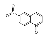 6-nitro-1-oxidoquinolin-1-ium结构式