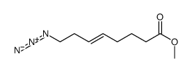 methyl 8-azidooct-5-enoate结构式