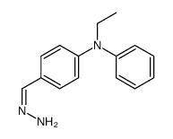 N-ethyl-4-methanehydrazonoyl-N-phenylaniline Structure
