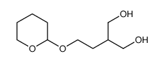 2-[2-(oxan-2-yloxy)ethyl]propane-1,3-diol Structure