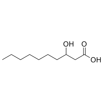 3-羟基癸酸结构式