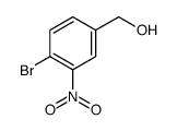 (4-bromo-3-nitrophenyl)methanol结构式