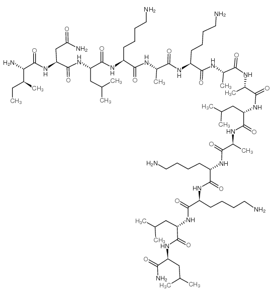 蜂毒肽结构式