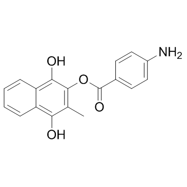 Aminaftone Structure