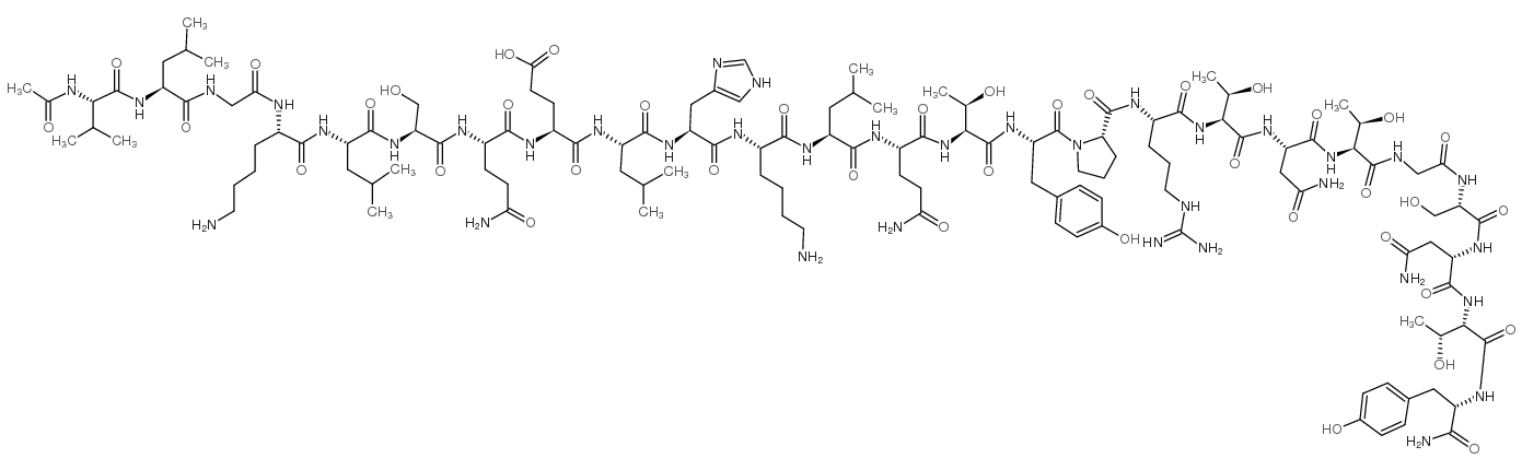 AC187,胰岛淀粉样多肽受体拮抗剂结构式