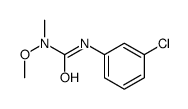 3-(3-chlorophenyl)-1-methoxy-1-methylurea Structure