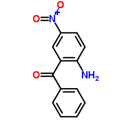 2-氨基-5-硝基二苯酮结构式