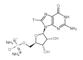 guanosine 5'-monophosphate-[8-3h] diammonium salt picture