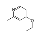 4-ethoxy-2-methylpyridine Structure