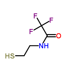 2,2,2-三氟-N-(2-巯基乙基)乙酰胺结构式