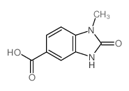 1-甲基-2-氧代-2,3-二氢-1H-苯并[d]咪唑-5-羧酸图片