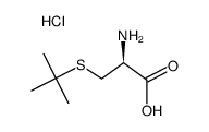 S-叔丁基-D-半胱氨酸盐酸盐结构式