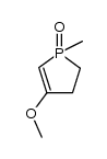4-methoxy-1-methyl-2,3-dihydro-1H-phosphole 1-oxide Structure