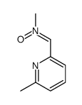 N-methyl-1-(6-methylpyridin-2-yl)methanimine oxide Structure