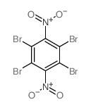 1,2,4,5-tetrabromo-3,6-dinitrobenzene (en)Benzene, 1,2,4,5-tetrabromo-3,6-dinitro- (en) Structure